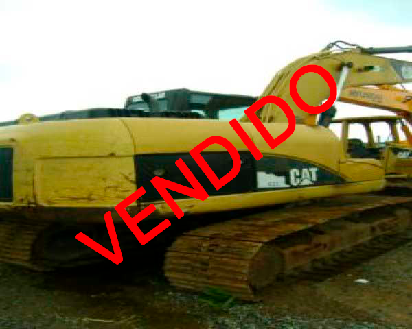 Escavadeira CAT 320C ano 2008