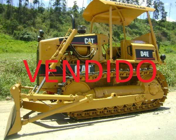 Trator de Esteira Caterpillar D4-E 1985