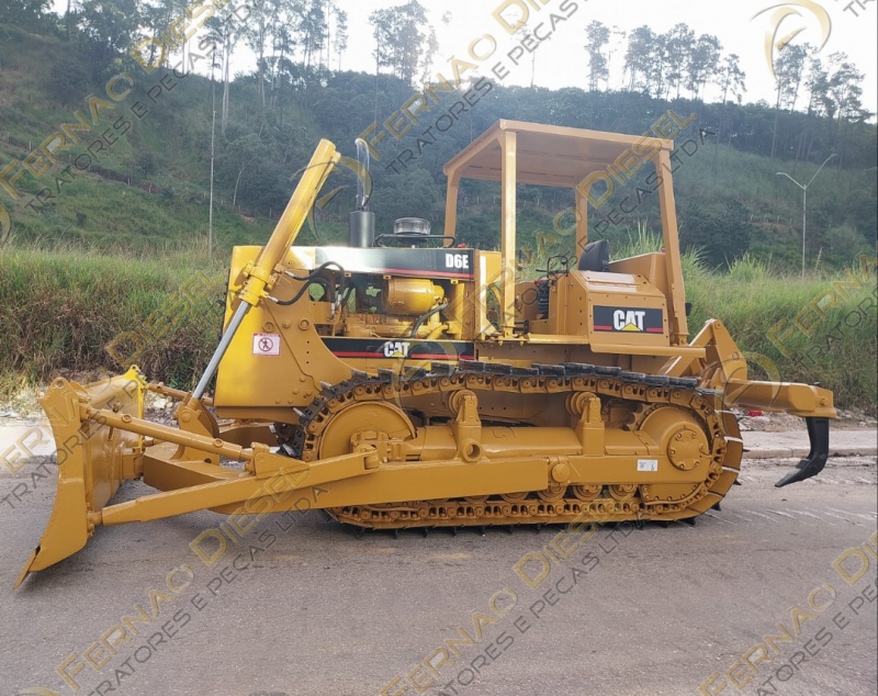 Trator de esteira caterpillar - modelo D6E