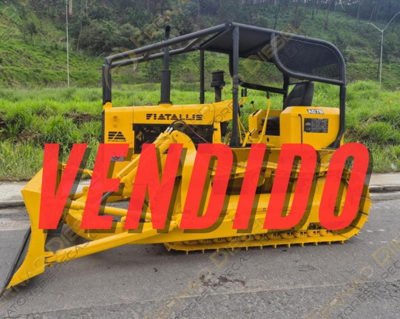 Trator de esteira Fiat Allis, modelo AD7B